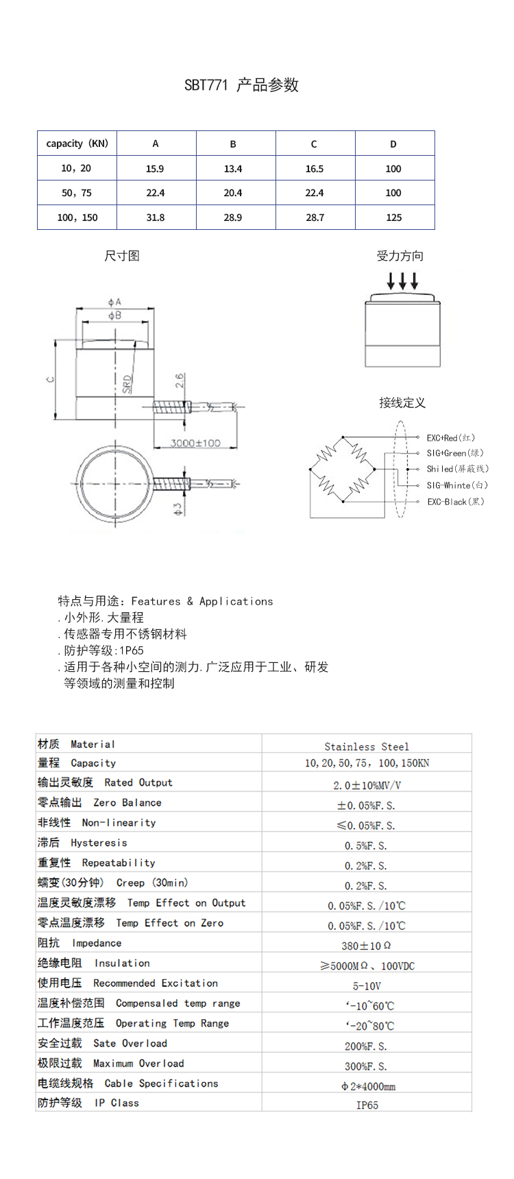 斯巴拓SBT771小型久久永久免费中文字幕小体积大量程5 10 15T微型称重测力4.jpg